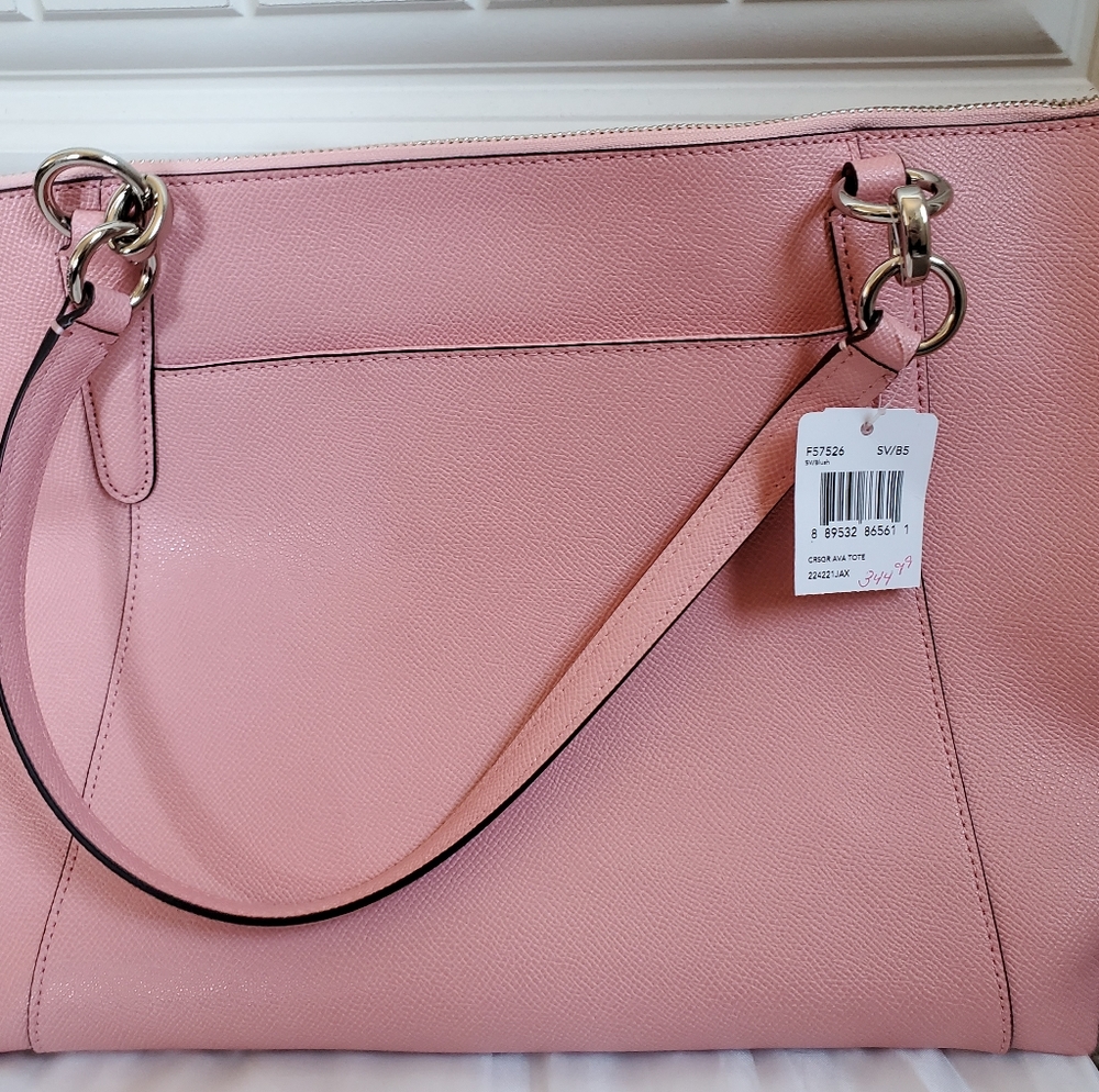 Oversized Coach tote